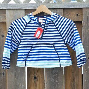 KIDS Hunter for Target Navy Stripe Anorak Jacket XS 4/5 Mommy and Me